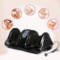 Elektromos shiatsu lábmasszírozó távirányítóval, fekete színben Elektromos shiatsu lábmasszírozó távirányítóval, fekete színben