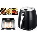 Royalty Line légkeveréses sütő, 3 literes 1400w, fekete