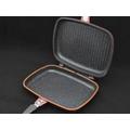 Royalty Line tapadásmentes dupla grill serpenyő 32cm, burgundy Royalty Line tapadásmentes dupla grill serpenyő 32cm, burgundy