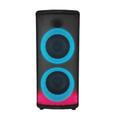 Akkumulátoros bluetooth karaoke hangfal mikrofonnal, távirányítóval, LED fényekkel Akkumulátoros bluetooth karaoke hangfal mikrofonnal, távirányítóval, LED fényekkel