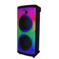 Akkumulátoros bluetooth karaoke hangfal mikrofonnal, távirányítóval, LED fényekkel Akkumulátoros bluetooth karaoke hangfal mikrofonnal, távirányítóval, LED fényekkel