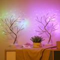 Dekoratív asztali LED fa, sakura fa, mikroledes, hidegfehér - 50 cm Dekoratív asztali LED fa, sakura fa, mikroledes, hidegfehér - 50 cm