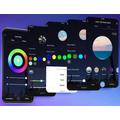 Smart RGB LED szalag készlet bluetooth és wifi kapcsolattal, távirányítóval, 15 méter Smart RGB LED szalag készlet bluetooth és wifi kapcsolattal, távirányítóval, 15 méter