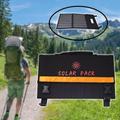 Solar Pack hordozható univerzális nagy teljesítményű napelem, 20W Solar Pack hordozható univerzális nagy teljesítményű napelem, 20W