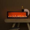 Vezeték nélküli elemes LED kandalló dekorvilágítás lánghatással, USB kábellel, 60x20x10cm Vezeték nélküli elemes LED kandalló dekorvilágítás lánghatással, USB kábellel, 60x20x10cm