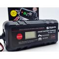 Straus digitális intelligens autós-motoros akkumulátor töltő, 8A, 6V és 12V Straus digitális intelligens autós-motoros akkumulátor töltő, 8A, 6V és 12V