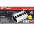 Straus autós feszültségátalakító inverter, 12V-ról 230V, 1000W Straus autós feszültségátalakító inverter, 12V-ról 230V, 1000W