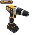 Straus 150 részes szerszám készlet akkus fúróval, 2 db 24V akkumulátorral, kofferben, ST/CD24-150 Straus 150 részes szerszám készlet akkus fúróval, 2 db 24V akkumulátorral, kofferben, ST/CD24-150