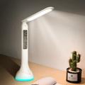 Akkus asztali LED lámpa digitális naptárral, órával, hőmérővel, ébresztővel Akkus asztali LED lámpa digitális naptárral, órával, hőmérővel, ébresztővel