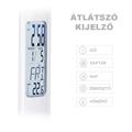 Akkus asztali LED lámpa digitális naptárral, órával, hőmérővel, ébresztővel Akkus asztali LED lámpa digitális naptárral, órával, hőmérővel, ébresztővel