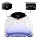 Digitális UV LED műkörmös lámpa, 120W teljesítmény Digitális UV LED műkörmös lámpa, 120W teljesítmény