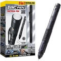 TacPen taktikai multifunkciós túlélő szerszám, zseblámpa