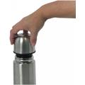 Rozsdamentes acél hőtartó termosz biztonsági zárral, ezüst színben, 1 liter Rozsdamentes acél hőtartó termosz biztonsági zárral, ezüst színben, 1 liter