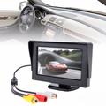 Típusfüggetlen univerzális 4.3" TFT LCD monitor tolatókamerához Típusfüggetlen univerzális 4.3" TFT LCD monitor tolatókamerához