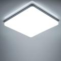 Négyzet alakú mennyezeti UFO lámpa, E27 adapterrel, 48 W Négyzet alakú mennyezeti UFO lámpa, E27 adapterrel, 48 W