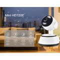 Mini Smart távolról vezérelhető éjjellátó IP HD kamera körbeforgatható fejjel, beépített antennával Mini Smart távolról vezérelhető éjjellátó IP HD kamera körbeforgatható fejjel, beépített antennával