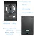 Érintőképernyős videó kaputelefon készlet 4.3" színes kijelzővel Érintőképernyős videó kaputelefon készlet 4.3" színes kijelzővel