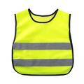 Gyermek neonsárga láthatósági mellény fényvisszaverő csíkkal, S Gyermek neonsárga láthatósági mellény fényvisszaverő csíkkal, S