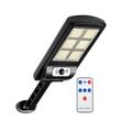 Napelemes LED lámpa mozgásérzékelővel, fali konzollal és távirányítóval, 200W Napelemes LED lámpa mozgásérzékelővel, fali konzollal és távirányítóval, 200W