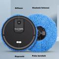Intelligens önjáró automata padlótisztító mop és aroma diffúzor, fekete Intelligens önjáró automata padlótisztító mop és aroma diffúzor, fekete