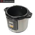 Zurrichberg multifunkciós főzőedény, multi cooker 6 L, 1000 W, 12 program, időzítő + 2 kiegészítő Zurrichberg multifunkciós főzőedény, multi cooker 6 L, 1000 W, 12 program, időzítő + 2 kiegészítő