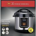 Zurrichberg multifunkciós főzőedény, multi cooker 6 L, 1000 W, 12 program, időzítő + 2 kiegészítő Zurrichberg multifunkciós főzőedény, multi cooker 6 L, 1000 W, 12 program, időzítő + 2 kiegészítő