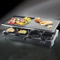 Zurrichberg 8 személyes raclette sütő, grillező gránitkő sütőlappal Zurrichberg 8 személyes raclette sütő, grillező gránitkő sütőlappal