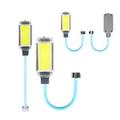 Mágneses, flexibilis szárú COB LED munkalámpa Mágneses, flexibilis szárú COB LED munkalámpa