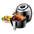 Elite® 3,6 L-es Air Fryer olaj nélküli forró levegős fritőz digitális kijelzővel 1500W + receptkönyv Elite® 3,6 L-es Air Fryer olaj nélküli forró levegős fritőz digitális kijelzővel 1500W + receptkönyv