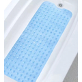 Csúszásgátló fürdőszobai szőnyeg, fürdőkádszőnyeg, 40x100 cm méretben, kék