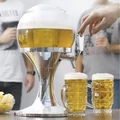 Party sörcsap, hűthető italadagoló, gömb alakú, 3,5 liter kapacitással
