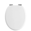 Elite Home® MDF WC ülőke lecsapódásgátló funkciós, lassan záródó fedéllel, fém zsanérokkal, fehér színben