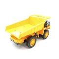 Játék teherautó fény és hanghatásokkal, elakadás nélküli bump and go funkcióval, 3 db AA elem, sárga
