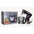 Eisenbach multifunkciós konyhai robotgép, húsdarálóval és turmixgéppel, 6 sebesség fokozattal, 6.5 literes edénnyel, többféle keverőfejjel és spatulával, 2000W fekete