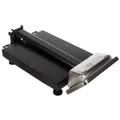 Elektronikus raktári mérleg, árumérleg, beépített akkumulátor, LCD kijelző, masszív fémszerkezet, 150 kg-ig, fekete