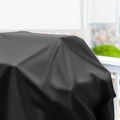 Kültéri grill takaróponyva, vízálló védőborítás, 100x60x95 cm méretben, fekete színben