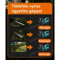 Hayami 96V MAX akkumulátoros sövényvágó 2 akksi, gyorstöltő és komplett tartozékok 
