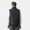 Fűthető mellény, unisex, L-es méretben, USB-n tölthető, 3 fűtési szint, 9 zónás, fekete színben