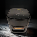 Kimiyo air fryer, forrólevegős olaj nélküli sütő, betekintőablakos, két szintes, 15 literes, 2400W, fekete Kimiyo air fryer, forrólevegős olaj nélküli sütő, betekintőablakos, két szintes, 15 literes, 2400W, fekete