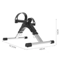 Mini szobakerékpár, fitness lábpedál, lábtornagép digitális kijelzővel, összecsukható