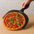 Kompakt elektromos pizza sütő, 5 hőfokozattal, betekintő ablakkal, kerámia pizzakővel és kiegészítőkkel