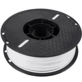 PLA 3D filament szál utántöltő henger, 3D nyomtatóhoz, 1,75 mm, kb.330 méter, fehér