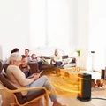 Asztali hősugárzó, ventilátor, oszcilláló funkcióval, 1200w