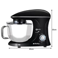 Többfunkciós konyhai robotgép 6,2 literes keverőtállal, 6+1 sebességfokozattal, 2200 W teljesítménnyel, fekete