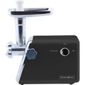 Royalty Line elektromos húsdaráló adagolótálcával, hurktatöltővel, 500W teljesítmény, fekete