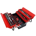 85 részes professzionális szerszámkészlet masszív fém szerszámos ládában