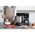 Stella multifunkciós konyhai robotgép 1800W, 8 literes keverőtállal, 10 sebességfokozat, fekete