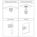 Dahua 4MP kültéri, Eyeball,  IP, hálózati kamera, kettős fény, fix 3,6 mm fokuszú lencse, aktív elrettentés, Wi-Fi, micro SD rögzítés, Entry széria, T4A-PV