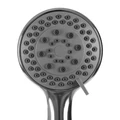 3 részes zuhanyszett 5 állású multifunkciós zuhanyfejjel, 130 cm flexibilis csővel, fali tartóval