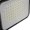 Napelemes mozgásérzékelős LED reflektor állítható fényvető panelekkel, 180 LED, természetes fehér